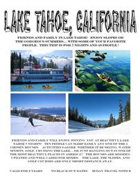 Lake Tahoe for 10 for 7 Nights 202//261